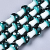 Mushroom Handmade Lampwork Beads Strands LAMP-R116-14-1