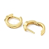 Rack Plating Brass Hoop Earrings with Cubic Zirconia EJEW-M227-02G-2