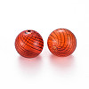 Transparent Handmade Blown Glass Globe Beads X1-GLAA-T012-40B-02-2