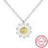 925 Sterling Silver Cubic Zirconia Pendant Necklaces NJEW-BB18709-8