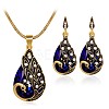 Alloy Rhinestone Jewelry Sets FS-WG746AE-03-1