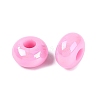 Opaque Acrylic European Beads OACR-E033-19K-2
