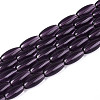 Transparent Glass Beads Strands GLAA-T028-15T-01-1