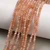 Natural Sunstone Beads Strands GG-CBAA9B4-A04-02-1