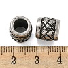 Column 304 Stainless Steel European Beads STAS-E214-10AS-07-3