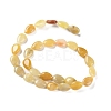 Natural Topaz Jade Beads Strands G-K357-A15-01-3