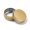 10Pcs Round Aluminium Tin Cans CON-DJ0001-12B-2