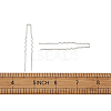 Hair Accessories Iron Hair Forks Findings OHAR-TAC0002-01P-7