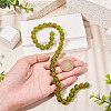 1 Strand Handmade Glod Sand Lampwork Beads Strands LAMP-TA0002-09E-6