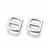 Mini Alloy Buckles PALLOY-WH0067-76-P-2