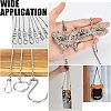 24Pcs 304 Stainless Steel Ball Chain Connectors STAS-NB0001-25-5