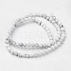 Natural Howlite Beads Strands G-D809-10-4mm-2