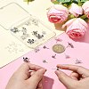 30Pcs 5 Styles 304 Stainless Steel Stud Earring Findings STAS-YW0001-87-5