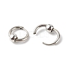 304 Stainless Steel Huggie Hoop Earrings EJEW-JE04555-01-4