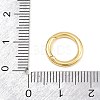 Brass Micro Pave Clear Cubic Zirconia Snap Clasps KK-CBA78C7-02G-3