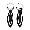 Alloy & Iron Bookmark Cabochon Settings PALLOY-N184-01S-1