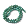 Natural Green Onyx Agate(Dyed & Heated) Beads Strands G-K393-A03-6mm-3