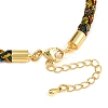 4MM Braided Nylon Cord Bracelets FIND-A057-01G-4