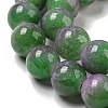 Dyed Natural White Jade Beads Strands G-F764-02F-4