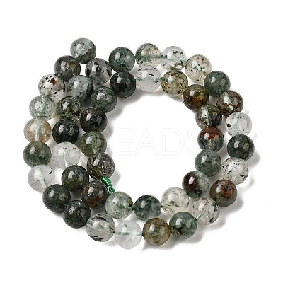 Natural Gemstone Beads Strands G-D359-B02-8mm-1