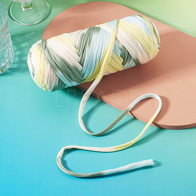 Gradient Color Polyester Fabric Cloth Knitting Yarn OCOR-TAC0023-41A-1