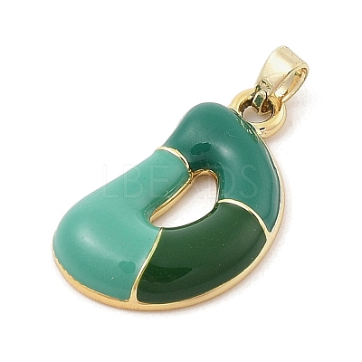 Alloy Enamel Pendants ENAM-S023-01G-D-1