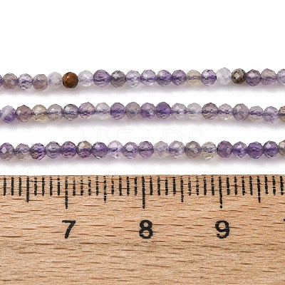 Natural Amethyst Beads Strands G-RM2025-A38-2mm-1