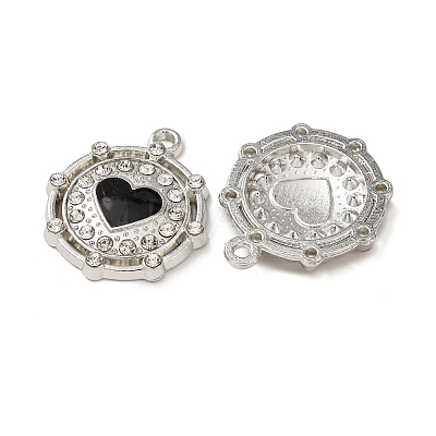 Alloy Enamel Pendants FIND-K030-17B-P-1