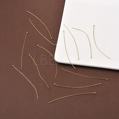 Brass Ball Head Pins X-RP0.6x70mm-G-1
