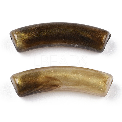 Opaque Acrylic Beads X-MACR-N009-020D-1
