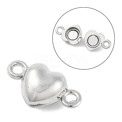 Alloy Magnetic Clasps with Loops LS-PALLOY-L234-01P-NF-1
