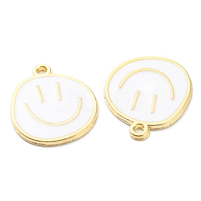 Alloy Enamel Pendants ENAM-D051-18G-1