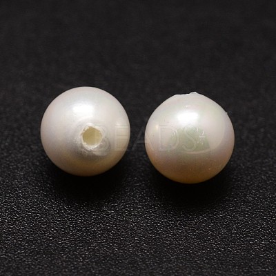 Shell Pearl Beads X-BSHE-L031-01-6mm-1