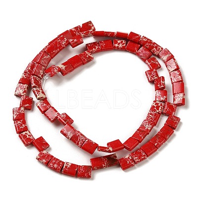 Synthetic Imperial Jasper Beads Strands G-F762-A05-01-1