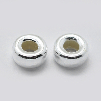 925 Sterling Silver Spacer Beads STER-K171-38S-02-1