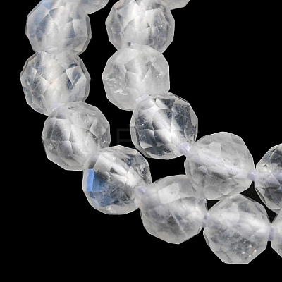 Natural Rainbow Moonstone Beads Strands G-G0005-C02-1