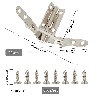 Iron Hinge IFIN-FH0001-38P-1