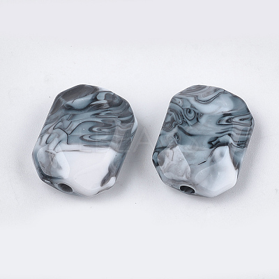 Acrylic Beads OACR-S031-03A-1