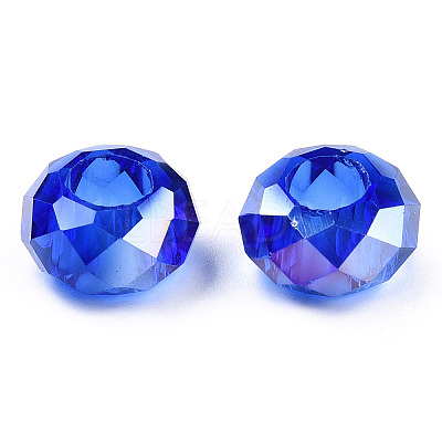 Glass European Beads GPDL-N003-01B-1