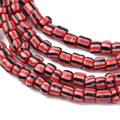 Handmade Lampwork Beads Strands BLOW-K001-01A-17-1