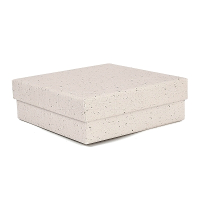 Square Paper Jewelry Storage Boxes with Sponge Inside LS-CON-I013-01E-1