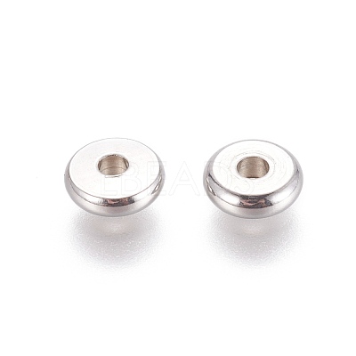 Tarnish Resistant 304 Stainless Steel Spacer Beads STAS-F205-02P-C-1
