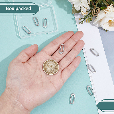 8Pcs Brass Spring Gate Rings KK-BC0015-69P-1