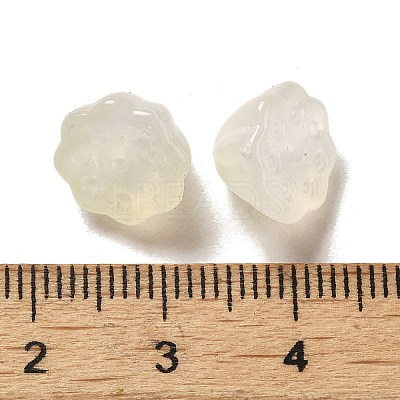 Two Tone Acrylic Beads OACR-H039-01D-1