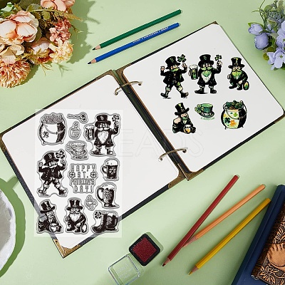 Plastic Stamps DIY-WH20018-0349-1