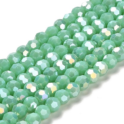 Opaque Glass Beads Stands X-EGLA-A035-P6mm-B14-1