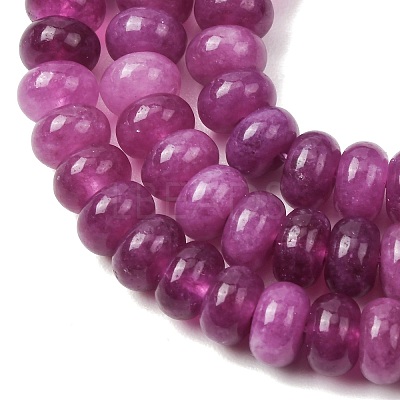 Natural White Jade Beads Strands X-G-E507-01-06-1