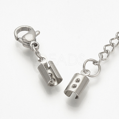Tarnish Resistant 304 Stainless Steel Chain Extender STAS-S076-89-1