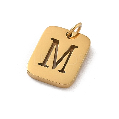304 Stainless Steel Charms STAS-R001-01G-M-1