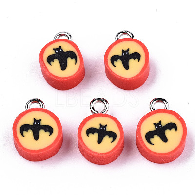 Handmade Polymer Clay Charms CLAY-T016-47-1